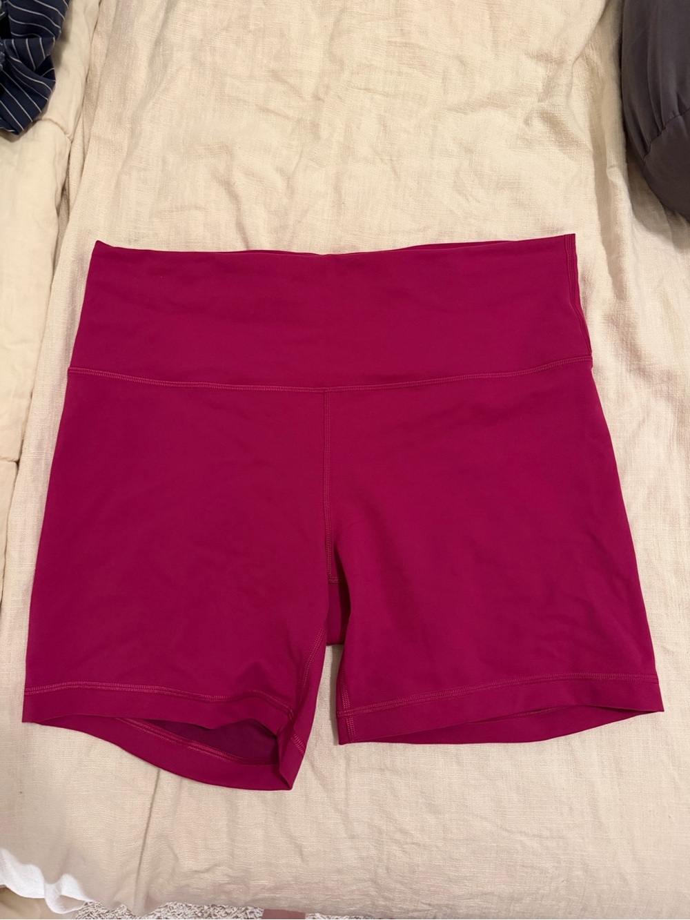 Lululemon Wunder Under High Rise Shorts Berry Pink Size 14